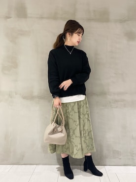 たかみなさん（レディース・166cm）の秋コーディネート