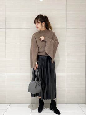 たかみなさん（レディース・166cm）の秋コーディネート