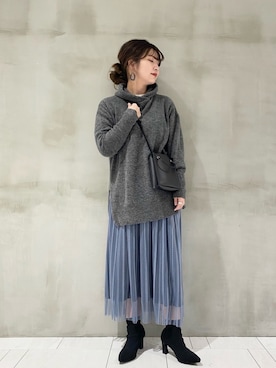 たかみなさん（レディース・166cm）の秋コーディネート