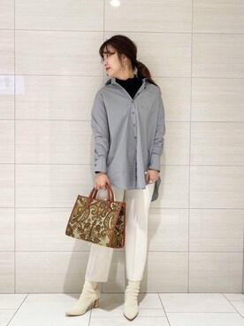 たかみなさん（レディース・166cm）の冬コーディネート