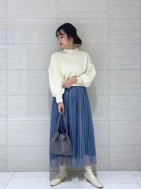 たかみなさん（レディース・166cm）の冬コーディネート