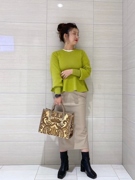 たかみなさん（レディース・166cm）の冬コーディネート