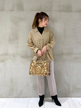 たかみなさん（レディース・166cm）の冬コーディネート