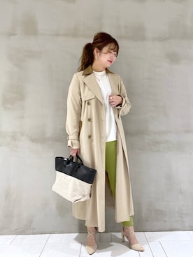 たかみなさん（レディース・166cm）の春コーディネート