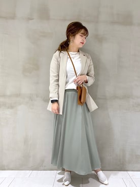 たかみなさん（レディース・166cm）の春コーディネート