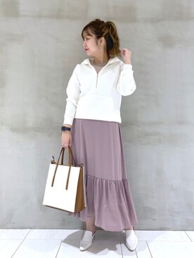 たかみなさん（レディース・166cm）の春コーディネート