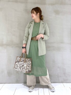 たかみなさん(レディース・166cm)の春コーディネート