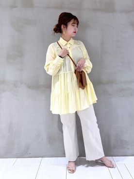 たかみなさん（レディース・166cm）の春コーディネート