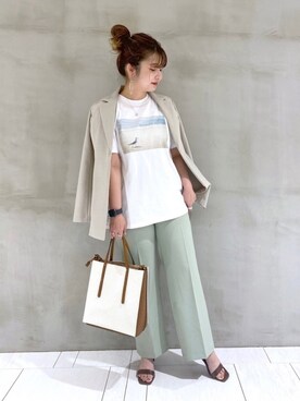 たかみなさん（レディース・166cm）の春コーディネート