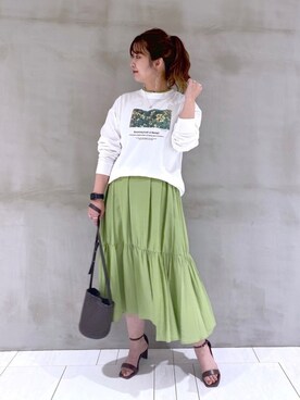 たかみなさん（レディース・166cm）の春コーディネート