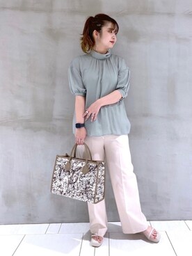 たかみなさん（レディース・166cm）の春コーディネート