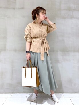 たかみなさん（レディース・166cm）の春コーディネート