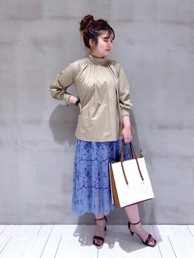 たかみなさん（レディース・166cm）の春コーディネート