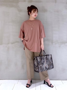 たかみなさん(レディース・166cm)の春コーディネート