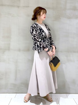 たかみなさん（レディース・166cm）の春コーディネート