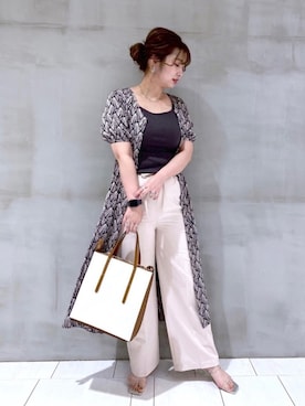 たかみなさん（レディース・166cm）の春コーディネート