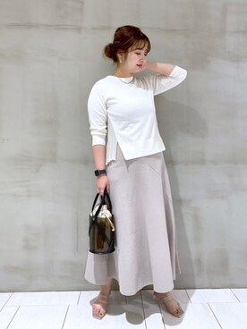 たかみなさん（レディース・166cm）の春コーディネート