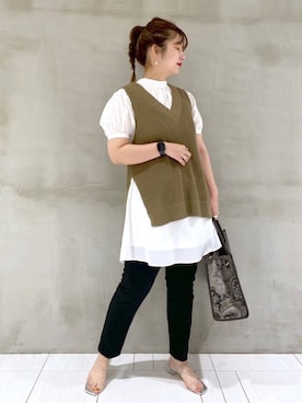 たかみなさん（レディース・166cm）の春コーディネート