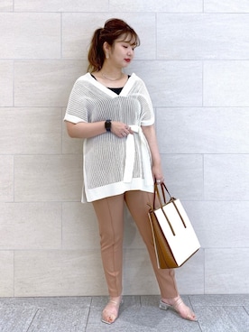 たかみなさん（レディース・166cm）の春コーディネート