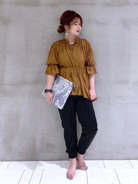 たかみなさん（レディース・166cm）の春コーディネート