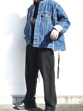 ボディバッグ ウエストポーチを使った 今日の服 のメンズ人気ファッションコーディネート Wear
