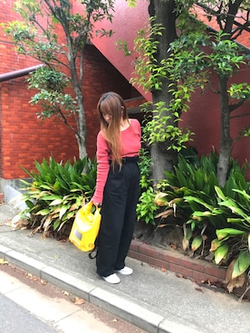 「OPENING CEREMONY（オープニングセレモニー）のアイテム」を使った、neco33さん（レディース・156cm）の秋コーディネート