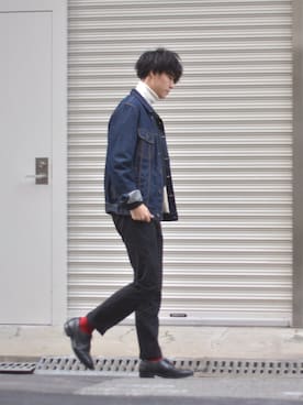 「MATIX（マティックス）のアイテム」を使った、masumiさん（メンズ・180cm）の冬コーディネート