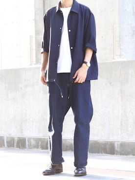 masumiさん（メンズ・180cm）の夏コーディネート