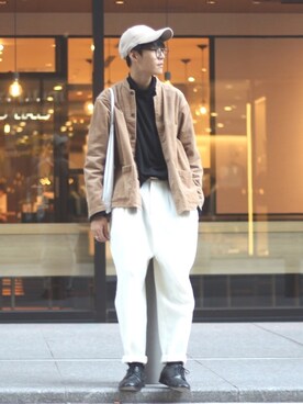 「オシャレパッソ」｜masumiさん（メンズ・180cm）の秋コーディネート