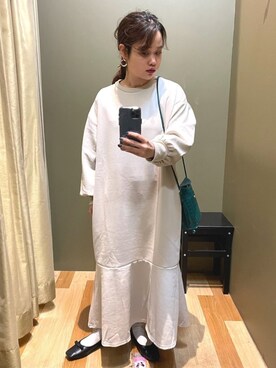 REIさん（レディース・152cm）の春コーディネート