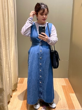 REIさん（レディース・152cm）の春コーディネート