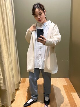 REIさん(レディース・152cm)の春コーディネート