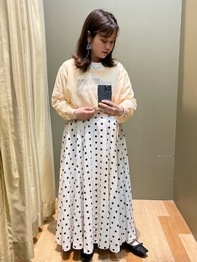 REIさん（レディース・152cm）の春コーディネート