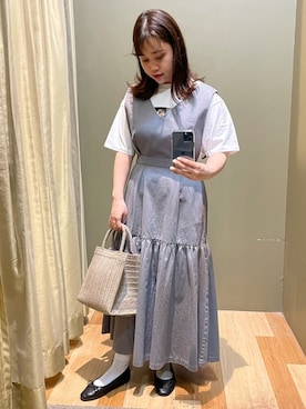 REIさん（レディース・152cm）の春コーディネート