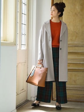 「シンプルおしゃれが好き」｜ViS onlineさん（レディース・165cm）の秋コーディネート