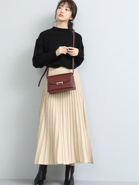 ViS onlineさん（レディース・165cm）の冬コーディネート