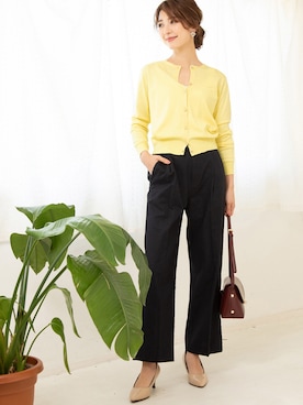 「VIS（ビス）のアイテム（アクセサリー）」を使った、ViS onlineさん（レディース・165cm）の冬コーディネート