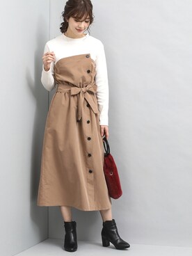 ViS onlineさん（レディース・165cm）の冬コーディネート