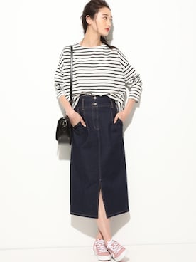 「hummel（ヒュンメル）のアイテム」を使った、ViS onlineさん（レディース・165cm）の冬コーディネート