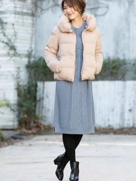 ViS onlineさん（レディース・165cm）の冬コーディネート