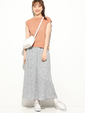 「CONVERSE（コンバース）のアイテム（ショルダーバッグ）」を使った、ViS onlineさん（レディース・165cm）の冬コーディネート