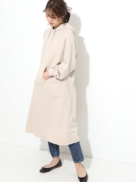 「Lee（リー）のアイテム（ワンピース/ドレス）」を使った、ViS onlineさん（レディース・165cm）の冬コーディネート