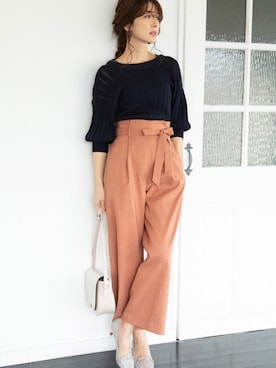 「VIS（ビス）のアイテム（アクセサリー）」を使った、ViS onlineさん（レディース・165cm）の冬コーディネート