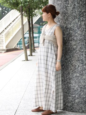 ViS onlineさん（レディース・160cm）の夏コーディネート