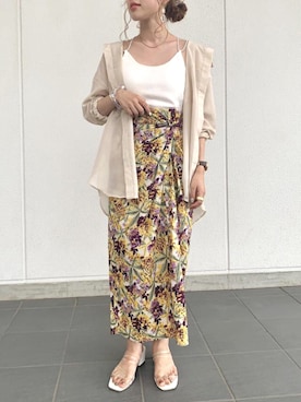 「アイテム（キャミソール）」を使った、ViS onlineさん（レディース・150cm）の夏コーディネート