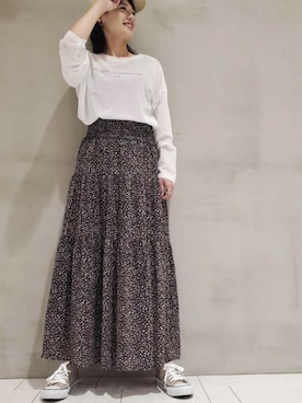 「VIS（ビス）のアイテム（帽子）」を使った、ViS onlineさん（レディース・160cm）の夏コーディネート