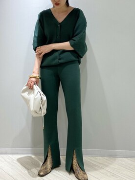 「VIS（ビス）のアイテム（帽子）」を使った、ViS onlineさん（レディース・155cm）の秋コーディネート