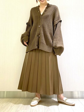 「高橋愛コラボ」｜「アイテム（シューズ）」を使った、ViS onlineさん（レディース・158cm）の秋コーディネート