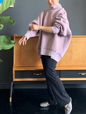 「裾ジップ」｜ViS onlineさん（レディース・155cm）の秋コーディネート