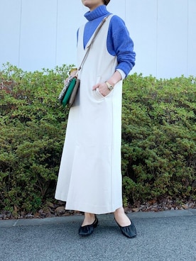 ViS onlineさん（レディース・161cm）の冬コーディネート